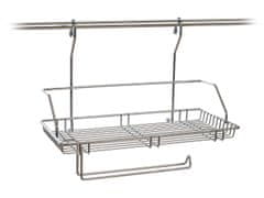Banquet Viseča polica VARIELLA z nosilcem 40x34x21cm Cr