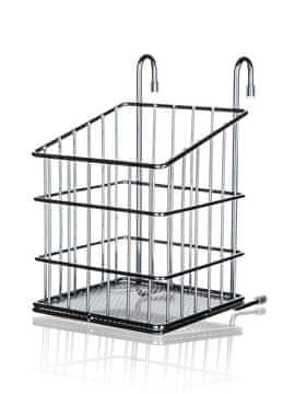Banquet Viseča košara za jedilni pribor VARIELLA 12x15x19cm Cr