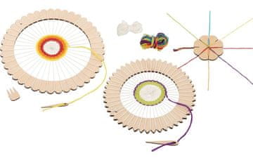 Goki Komplet za pletenje: Okrogli okvirji in roža