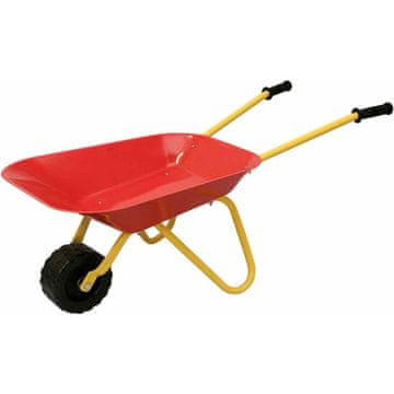 Woody 102191456 Kolesarska samokolnica rdeča, kovinska