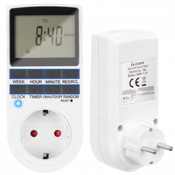 Verkgroup Digitalna LCD stikalna ura – časovnik 3680W