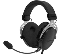 Genesis TORON 531 naglavne slušalke, snemljiv mikrofon / kabel, dodatne ušesne blazinice, Onyx Black