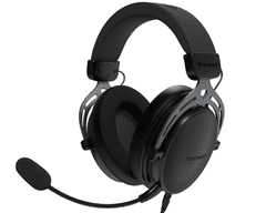 Genesis TORON 531 naglavne slušalke, snemljiv mikrofon / kabel, dodatne ušesne blazinice, Onyx Black