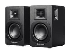 Audio-Technica Zvočniki AT-SP3X, Bookshelf, RCA, Bluetooth 5.3, črni