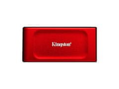 Kingston Zunanji SSD 2TB Type-C USB 3.2 Gen2 NVMe, SXS1000R, rdeč (SXS1000R/2000G)