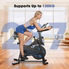 ISCOOTER FORMILL QK116C magnetno sobno kolo z LCD-zaslonom, 6 kg vztrajnikom in nosilnostjo 130 kg