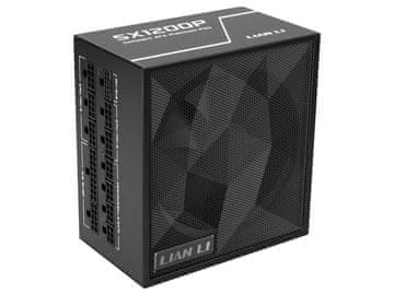 Lian Li Napajalnik ATX SX 1200W, 80PLUS Platinum, PCIe 5.1, ATX 3.1, Modularen, črn SX1200P