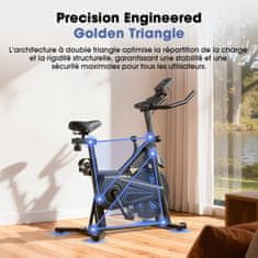 ISCOOTER FORMILL QK116C magnetno sobno kolo z LCD-zaslonom, 6 kg vztrajnikom in nosilnostjo 130 kg