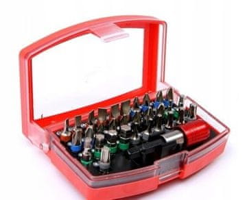 MAR-POL 32 delni set nastavkov za vijačenje + škatlica