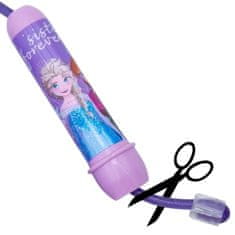 Disney DISNEY Frozen Vijolična nastavljiva skakalna vrv za dekleta, skakalna vrv z ročaji za otroke, dolga 2,4m