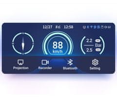 Navitel MS850 DUAL motoristična pametna naprava, 15,87 cm (6.25"), FHD, GPS, WiFi + vzvratna kamera