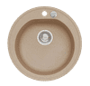 Granital pomivalno korito NIAGARA 10, okroglo, fi510, bež