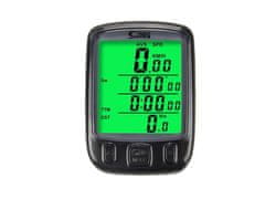 hurtnet Vodoodporen LCD kolesarski računalnik – merilnik hitrosti 1