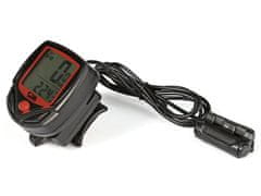 Verkgroup Vodoodporen LCD kolesarski računalnik – merilnik hitrosti s 14 funkcijami