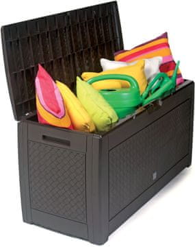 Prosperplast Vrtna škatla 310L antracit