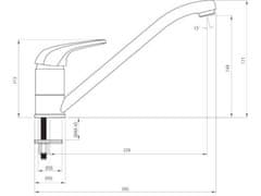 Deante kuhinjski set ZHCD0813