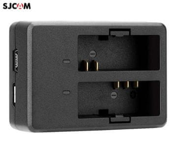 SJCAM dvojni polnilec baterij SJ4000/SJ5000/M10