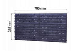 Kistenberg Stenski predalnik PVC – 34 delni organizator