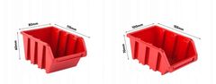 Kistenberg Stenski predalnik PVC – 34 delni organizator