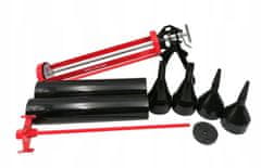 Bass Polska Univerzalna pištola za fugiranje kamna in plošč + nastavki