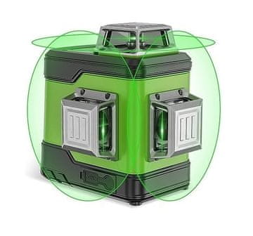 Huepar PRO 12 linijski laser 360 z dvema akumulatorjema 2600 mAh