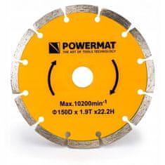 Powermat 3000W Rezalnik zidnih utorov z laserjem 150mm