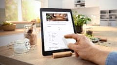 Bosch Series 8 kuhinjski robot s tehtnico, 1800 W, srebrno črn (MUMS8ZS00)