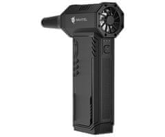 Navitel TF5 turbo ventilator, 180W, 130.000 rpm, 45m/s, 3000mAh polnilna baterija, USB Type-C, črn