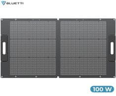 PV100 prenosni solarni panel, 100W, IP67, MC4, črn