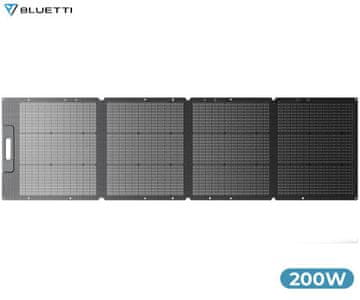 BLUETTI PV200 prenosni solarni panel, 200W, IP65, MC4, črn