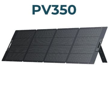BLUETTI PV100 solarni panel v uporabi