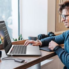 shumee Čitalnik kartic SD microSD MMC TF USB-C 5 Gb/s - siv