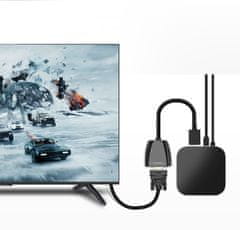 Ugreen Prehodnik, adapter, kabel z moškim HDMI priključkom na ženski VGA priključek, FHD, črn