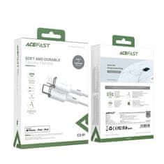 AceFast Kabel za iPhone MFI USB-C – Lightning 30 W, 3 A, 1,2 m, črn