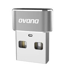 DUDAO USB-C na standardni USB adapter črne barve