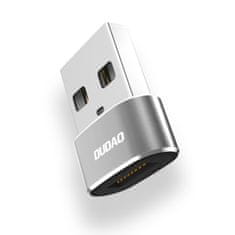 DUDAO USB-C na standardni USB adapter črne barve