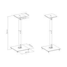 S-box TALNO STOJALO ZA ZVOČNIK SB-76L