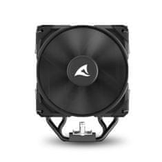 Sharkoon CPU A40 BLACK AIR COOLER 120mm PWM 220W procesorski hladilnik