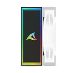 Sharkoon CPU A50 WHITE AIR COOLER 120mm PWM 230W procesorski hladilnik