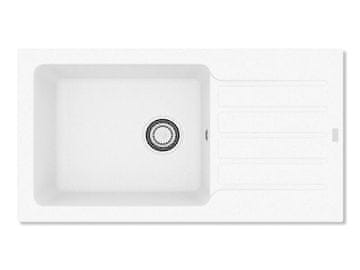 Alveus Granital pomivalno korito NIAGARA 90 z odcejalno površino, 775 x 430