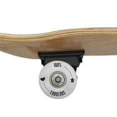 Disney DISNEY Minnie Mouse HOLO Leseni mladinski skateboard, 79 cm, protizdrsna plošča, velik, do 100 kg