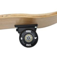 Disney DISNEY Minnie Mouse HOLO Leseni mladinski skateboard, 79 cm, protizdrsna plošča, velik, do 100 kg