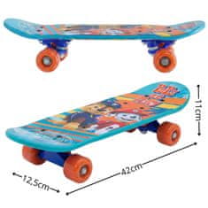 Paw Patrol Paw Patrol Chase, Marshall Otroški rolka 42 cm, protizdrsna plošča, lahka, stabilna do 20 kg