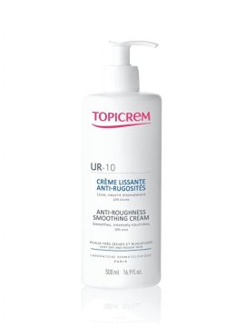 Topicrem Krema za telo za hrapavo in suho kožo UR10 (Anti Roughness Smoothing Cream) 500 ml