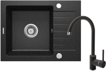 Deante set ZQZA 211A, korito in armatura