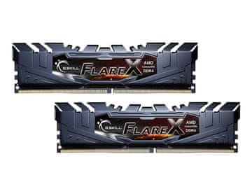 G.Skill RAM DDR4 32GB Kit (2x 16) PC4-25600 3200MT/s CL16 1.35V, Flare X AMD