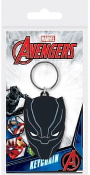 MARVEL Gumijasti obesek za ključe Black Panther