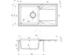 Deante Evora ZQJY 2113 kuhinjski set