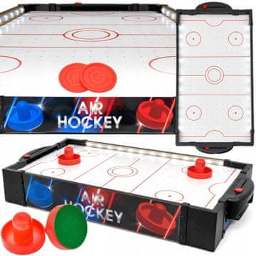 Dexxer Namizni baterijski zračni hokej 58cm LED