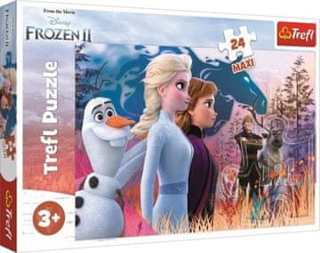 Trefl Puzzle Frozen 2 - Čarobno potovanje / 24 kosov MAXI